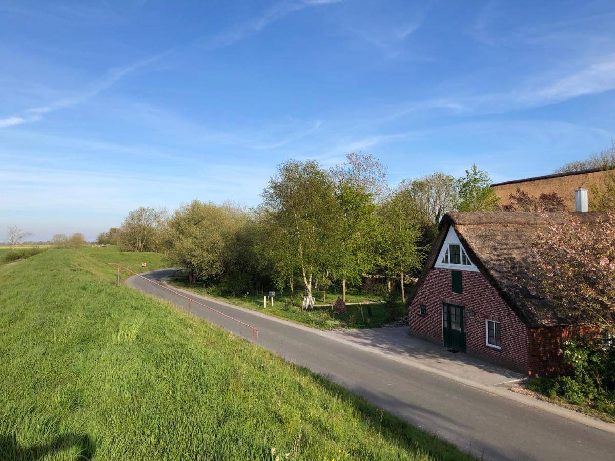 Vila Haus Kaethe Am Deich Balje Exteriér fotografie